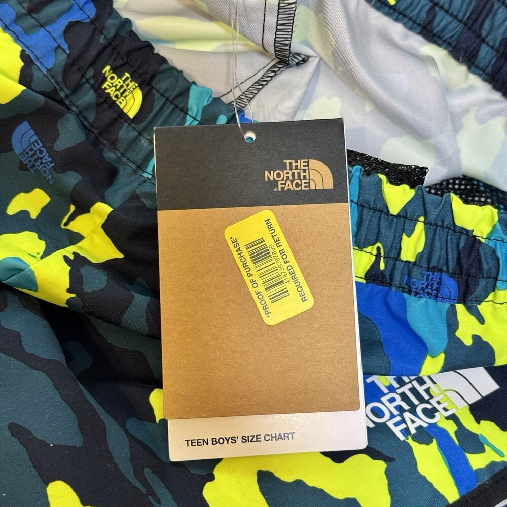 The North Face Boys Amphibious Class V Shorts XL 14-16 Flash Dry Summit Nature - Picture 7 of 8